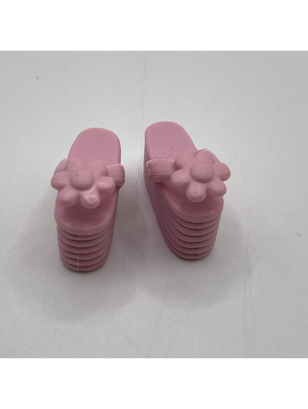 Teen Skipper barbie Doll: FASHION AVENUE PINK PLATFORM SANDAL FLOWER Shoes S1